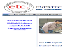 Tablet Screenshot of enertech.net
