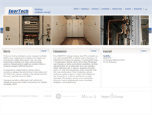 Tablet Screenshot of enertech.com.pl