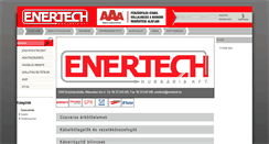 Desktop Screenshot of enertech.hu